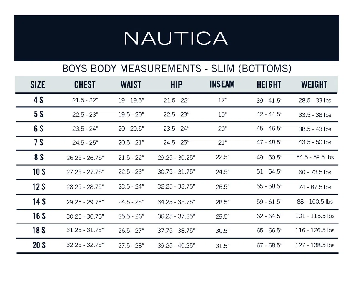Nautica Big Boys' Uniform Flat Front Pant, Negro, Large/16