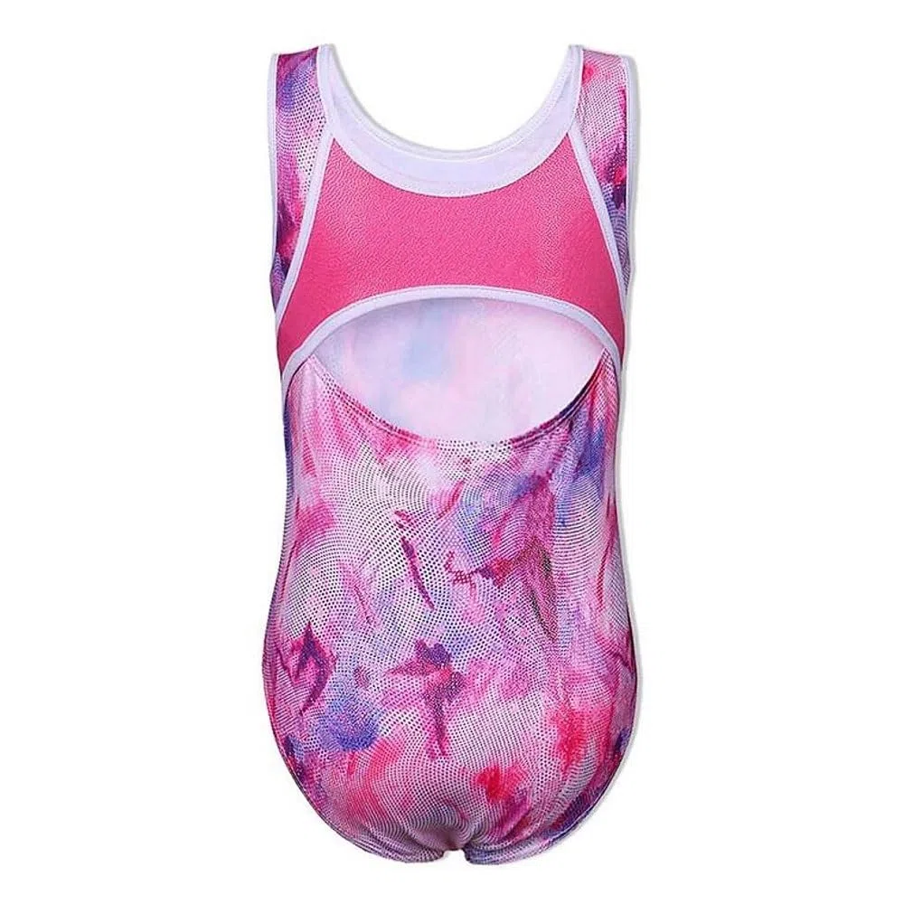 Medias De Gimnasia Medias For Niñas Spandex Alto Elástico Transpirable Brillante Sirena Sin Mangas Ballet Danza
